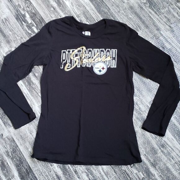Nfl PITTSBURGH STEELERS LONG-SLEEVE T-SHIRT - Picture 1 of 4
